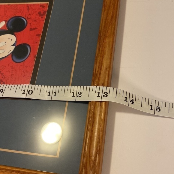 Mickey Mouse with Walt Disney postage stamp professional matted and framed - Picture 6 of 11